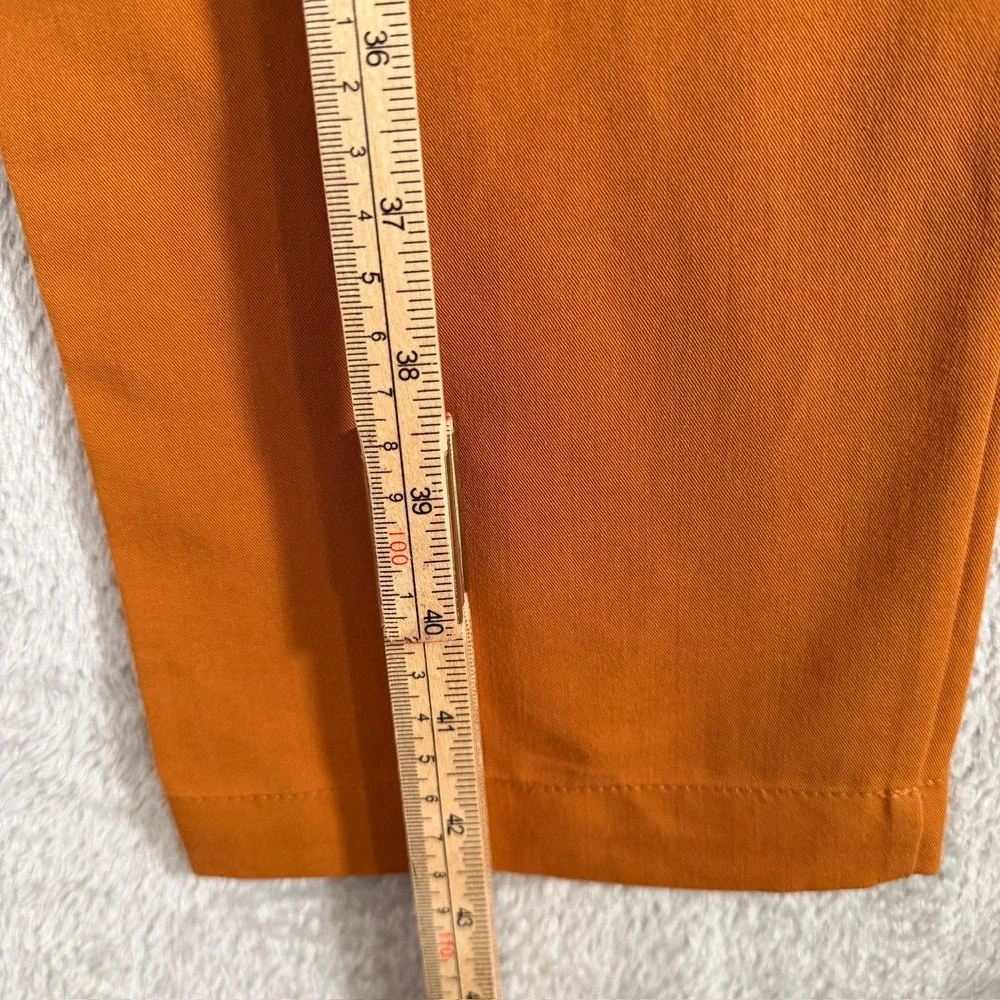 FIGS Technical Collection Scrub Pants Mens Medium Orange Cargo Stretch‎ Workwear